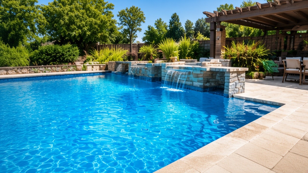 Beautiful San Antonio area swimming pool
